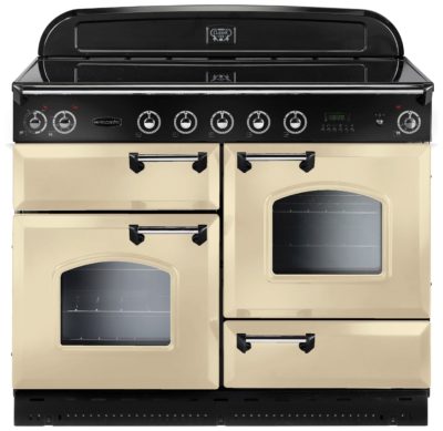 Rangemaster Classic 110cm Induction Range Cooker - Cream.